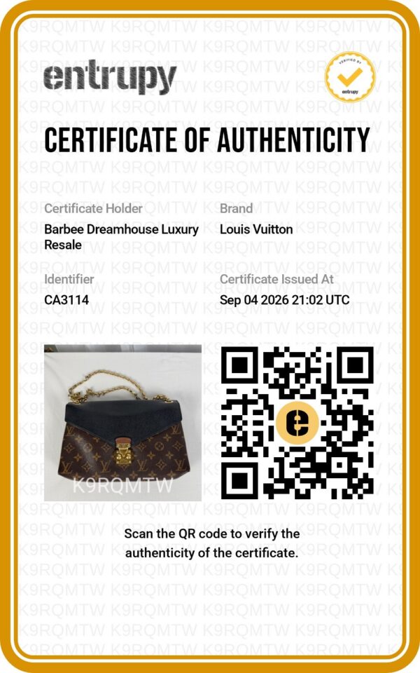 p1-16.jpg Louis Vuitton Pallas Chain M41223 Monogram Noir Black Leather Shoulder Bag