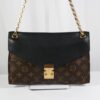 p1-18.jpg Louis Vuitton Pallas Chain M41223 Monogram Noir Black Leather Shoulder Bag