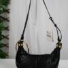 p1-186.jpg Chloé Small Bracelet Hobo Bag Black Grained Calfskin Gold-Tone Hardware