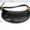 p1-190.jpg Chloé Small Bracelet Hobo Bag Black Grained Calfskin Gold-Tone Hardware