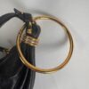 p1-191.jpg Chloé Small Bracelet Hobo Bag Black Grained Calfskin Gold-Tone Hardware