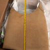 p1-199.jpg Coach Brooklyn Shoulder Bag 39 Sand Suede Large Hobo Tote NWT