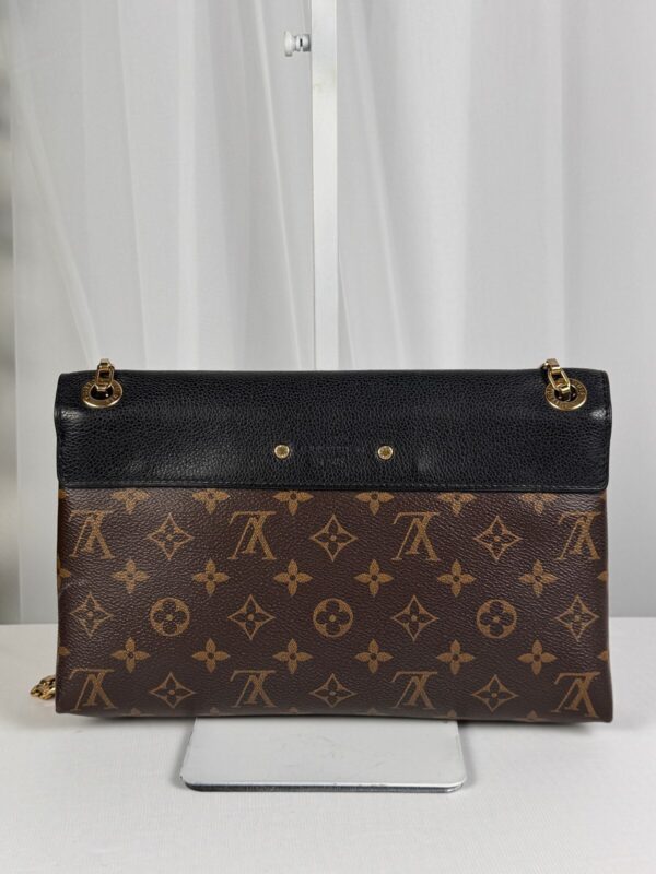 p1-20.jpg Louis Vuitton Pallas Chain M41223 Monogram Noir Black Leather Shoulder Bag