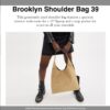 p1-203.jpg Coach Brooklyn Shoulder Bag 39 Sand Suede Large Hobo Tote NWT