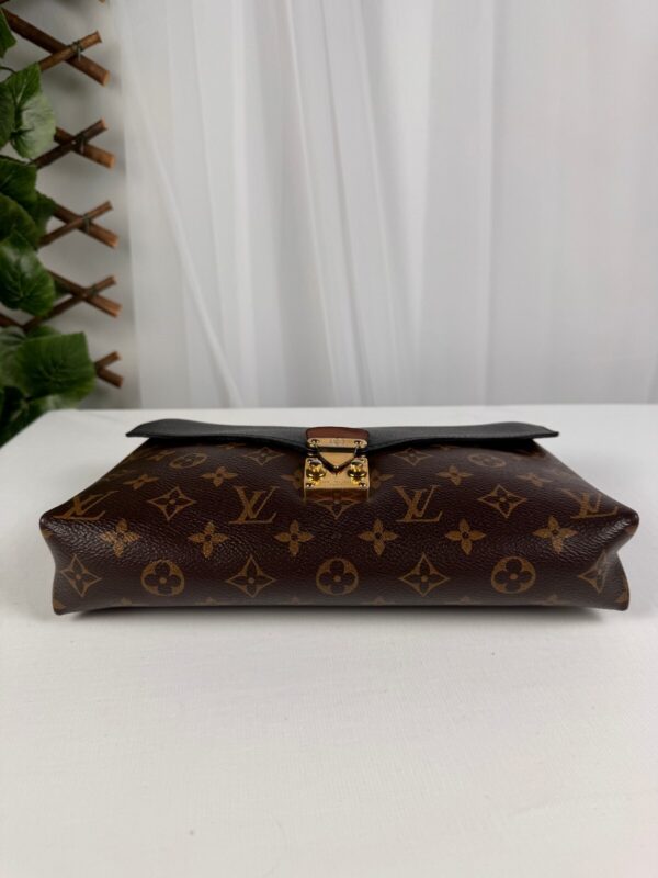 p1-21.jpg Louis Vuitton Pallas Chain M41223 Monogram Noir Black Leather Shoulder Bag