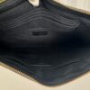 p1-215.jpg Saint Laurent YSL Monogram Matelassé Chevron Black Leather Document Clutch 440222