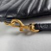 p1-217.jpg Saint Laurent YSL Monogram Matelassé Chevron Black Leather Document Clutch 440222