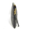 p1-218.jpg Saint Laurent YSL Monogram Matelassé Chevron Black Leather Document Clutch 440222