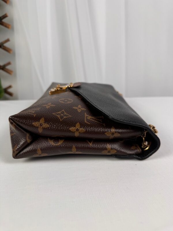 p1-22.jpg Louis Vuitton Pallas Chain M41223 Monogram Noir Black Leather Shoulder Bag