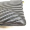 p1-222.jpg Saint Laurent YSL Monogram Matelassé Chevron Black Leather Document Clutch 440222