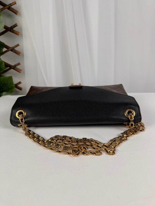 p1-23.jpg Louis Vuitton Pallas Chain M41223 Monogram Noir Black Leather Shoulder Bag