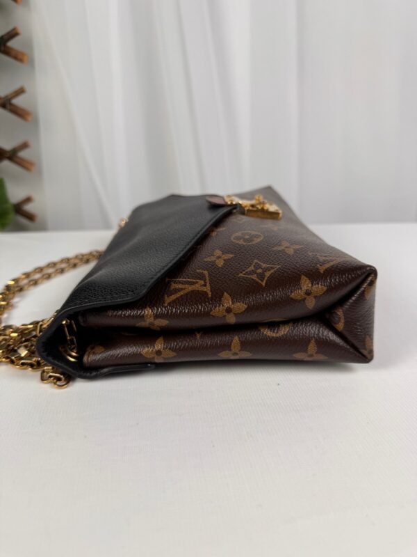 p1-24.jpg Louis Vuitton Pallas Chain M41223 Monogram Noir Black Leather Shoulder Bag