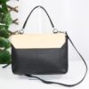 p1-258.jpg Louis Vuitton Lockme II BB Black & Beige Leather Top Handle Crossbody Bag