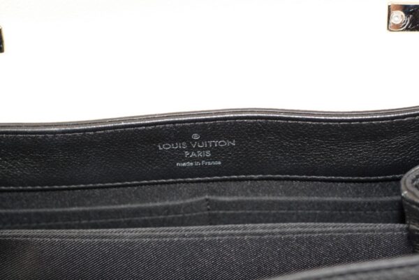 p1-263.jpg Louis Vuitton Lockme II BB Black & Beige Leather Top Handle Crossbody Bag