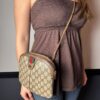 p1-266.jpg Vintage Gucci Accessory Collection GG Supreme Web Stripe Crossbody Bag