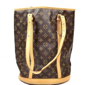Louis Vuitton Bucket GM Monogram Canvas Large Shoulder Tote M42236