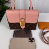 Louis Vuitton Locky BB M44080 Rose Poudre Monogram Crossbody Bag