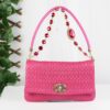 p1-43.jpg Miu Miu Miu Crystal Fuchsia Matelassé Nappa Leather Shoulder Bag 5BF068
