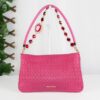 p1-44.jpg Miu Miu Miu Crystal Fuchsia Matelassé Nappa Leather Shoulder Bag 5BF068