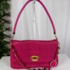 p1-47.jpg Miu Miu Miu Crystal Fuchsia Matelassé Nappa Leather Shoulder Bag 5BF068