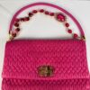 p1-48.jpg Miu Miu Miu Crystal Fuchsia Matelassé Nappa Leather Shoulder Bag 5BF068