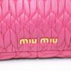 p1-54.jpg Miu Miu Miu Crystal Fuchsia Matelassé Nappa Leather Shoulder Bag 5BF068
