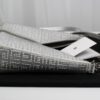 p1-8.jpg Givenchy Cut Out Mini Bag Silvery Grey Crystal Embellished Silk NWT