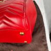 p1-104.jpg Gucci GG Marmont Medium Red Matelassé Leather Top Handle Tote