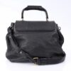 p1-130.jpg Chloé Elsie Black Pebbled Leather Shoulder Bag with Gold-Tone Hardware
