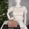 p1-135.jpg Prada Diagramme Camera Crossbody Bag Cipria Pink Quilted Calfskin Leather