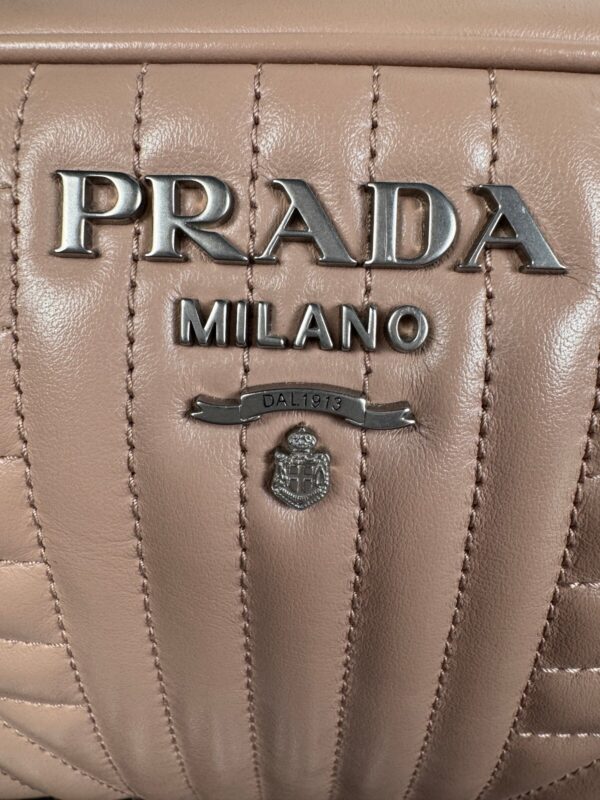 p1-138.jpg Prada Diagramme Camera Crossbody Bag Cipria Pink Quilted Calfskin Leather