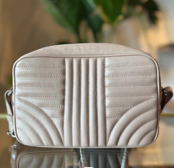 p1-142.jpg Prada Diagramme Camera Crossbody Bag Cipria Pink Quilted Calfskin Leather