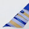 Hermès Twilly Silk Scarf Blue, Lavender & Yellow Equestrian Print