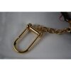p1-169.jpg Gucci GG Supreme Monogram Canvas Zip Key Pouch with Gold-Tone Clip new w/box