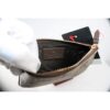 p1-170.jpg Gucci GG Supreme Monogram Canvas Zip Key Pouch with Gold-Tone Clip new w/box