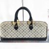 p1-18.jpg Louis Vuitton Mini Lin Alma Long Horizontal Monogram Handbag Navy