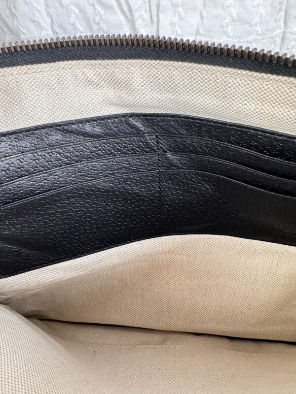 p1-193.jpg Gucci Ophidia GG Velvet Wristlet Clutch Navy Blue with Red Web Stripe
