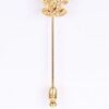p1-201.jpg Chanel Vintage Strass Gold-Tone CC Crystal Stick Pin Brooch