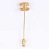 p1-202.jpg Chanel Vintage Strass Gold-Tone CC Crystal Stick Pin Brooch