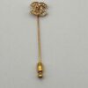 p1-206.jpg Chanel Vintage Strass Gold-Tone CC Crystal Stick Pin Brooch