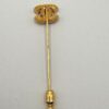 p1-207.jpg Chanel Vintage Strass Gold-Tone CC Crystal Stick Pin Brooch