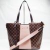 p1-26.jpg Louis Vuitton Jersey Damier Ebene Magnolia Pink Tote Bag N44041