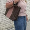 p1-32.jpg Louis Vuitton Jersey Damier Ebene Magnolia Pink Tote Bag N44041