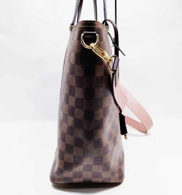 p1-33.jpg Louis Vuitton Jersey Damier Ebene Magnolia Pink Tote Bag N44041