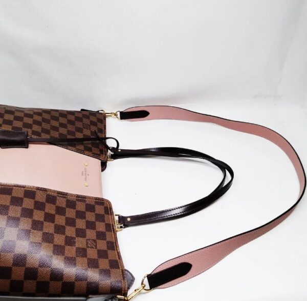 p1-35.jpg Louis Vuitton Jersey Damier Ebene Magnolia Pink Tote Bag N44041