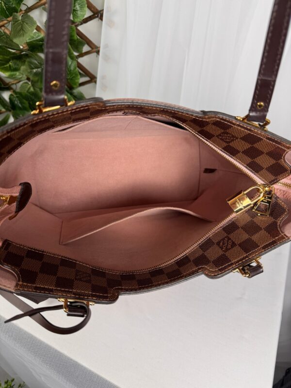 p1-36.jpg Louis Vuitton Jersey Damier Ebene Magnolia Pink Tote Bag N44041