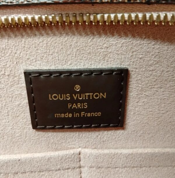 p1-40.jpg Louis Vuitton Jersey Damier Ebene Magnolia Pink Tote Bag N44041