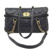 p1-69.jpg Miu Miu Nappa Quilted Studded Tote Deep Eggplant Purple Gold Hardware