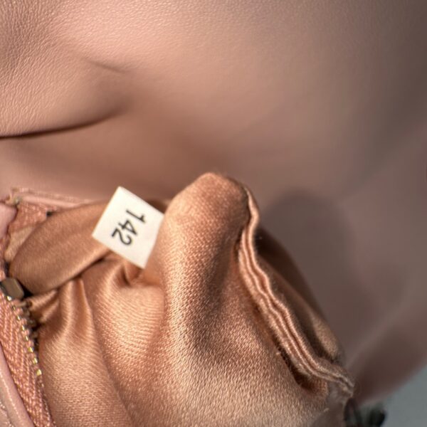 p1-98.jpg Miu Miu Pink Shearling Crystal Chain Shoulder Bag